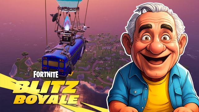 Jogando Blitz Royale no último dia do Capítulo 6 